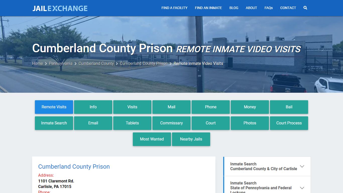 Video Visitation - Cumberland County Prison, PA - Jail Exchange